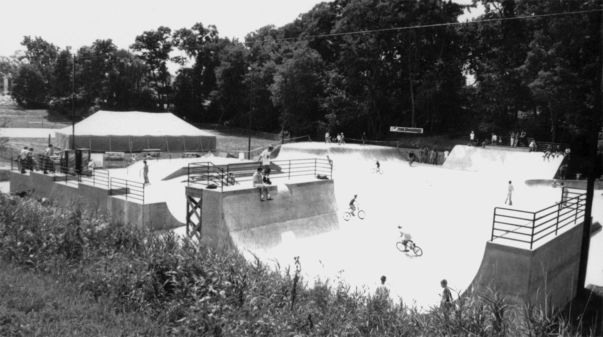 La Crosse Skate Park in 1999